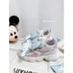thumbnail image 4 of Zapatos para niñas, zapatillas de deporte de malla 2024, nuevos zapatos para niños, zapatos de papá con botones giratorios de estilo primavera y otoño, 4 of 5