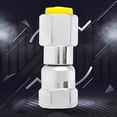 thumbnail image 1 of Hydraulic Test Coupling, Leak-proof High Pressure Resistant Galvanized Hydraulic Test Adapter, Lubrication For Hydraulic System Pressure Detection, 1 of 8