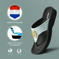 thumbnail image 4 of Aerothotic Idelle Casual Fashion Flip Flops for Women, 4 of 6