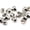 Silver, variant on USOSOU 20Pcs 10mm Heart Shape Gold Metal Buttons for Sewing, Small Blouse Shirt Button with Shank, DIY Crafts(Silver)