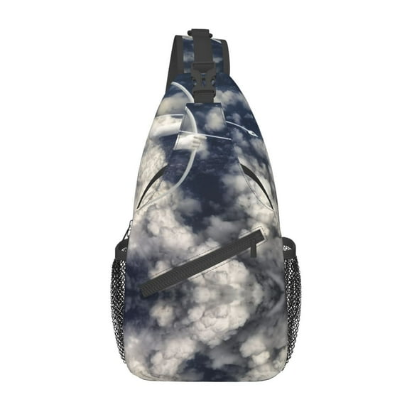 ZICANCN Crossbody Sling Bag for Men Women - Cupid Coud Sky Casual Shoulder Backpacks for Travel Sport Climbing Runners Daypack