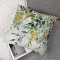 thumbnail image 7 of Flower Spring Pillow Cover Vintage Wildflower Decoration Sage Green Pillow Leaves Outdoor Farmhouse Wildflower Plant Decoration Cushion Sofa , various sizes, set of 2, 7 of 7