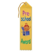 6 Pack Beistle Pre-School Award Ribbon