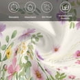 thumbnail image 6 of Cloth Napkins Set of 2 - 20x20 Inches, Pink Purple Flower Washable Reusable Table Napkins, Spring Vintage Country Floral Leaf Plant Soft & Absortbent Dining Napkin for Party Wedding Hotel Restaurant, 6 of 8