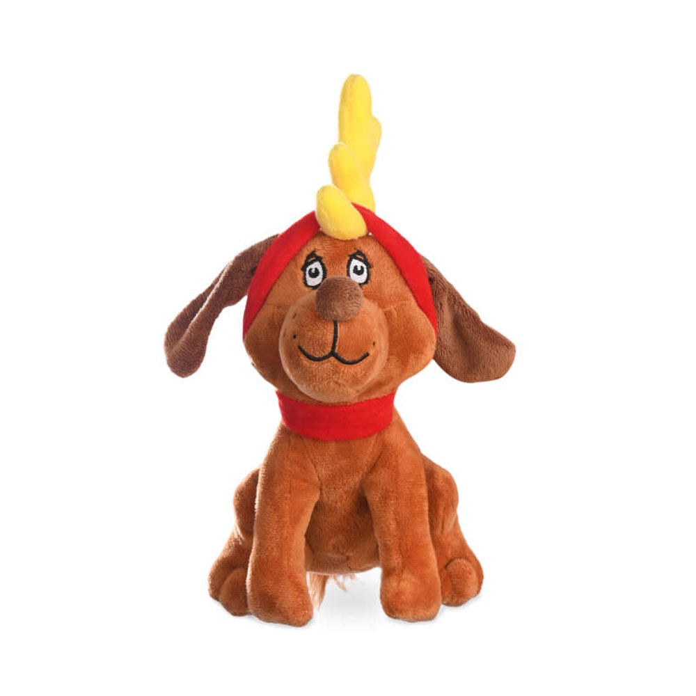 Christmas Holiday Dog Pet Toy Grinch's Dog Max, Squeaks 9 Inches