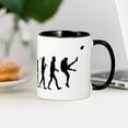 thumbnail image 4 of CafePress - Football Punter Evolution Mugs - 11 oz Ceramic Mug - Novelty Coffee Tea Cup, 4 of 6