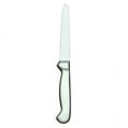 thumbnail image 1 of Libbey 195 2482 Couteau à Steak à Bout Rond de 9 Pouces, avec Manche Ajouré, Acier Inoxydable, Mince et Éclatant, 1 of 1