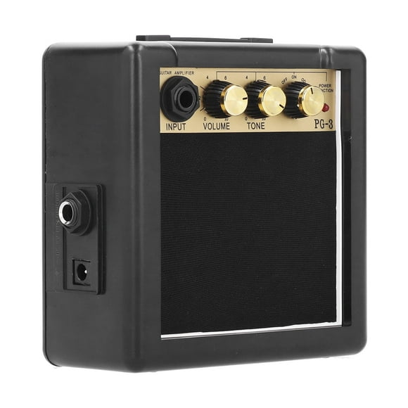 Bass Guitar Amp 3W Portable Acoustic Guitar Speaker Amp Professional Bass Speaker Amp for Electric Guitar Electric Bass