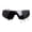 Black, variant on Unisex Futuristics Rivet Sunglasses With UV400 Protections SciFi Eyewears Cosplay Event Glasses For Outdoor And Fashion
