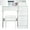 White @2, variant on Caulitar Vanity Desk with Mirror and Lights and Chair, Dressing Table with Sliding Mirror, Vanity Set with 3 Lighting Color for Women White