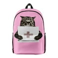 thumbnail image 4 of Cat Holding 2 Album 2hollis Merch Backpack Rapper Bags Unisex Fashion Casual Streetwear Shoulders Bag, 4 of 4