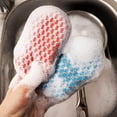 thumbnail image 4 of 4 Pcs Washable Sponge - Reusable Dishwashing Sponge - Antibacterial Microfiber Sponge, 4 of 5