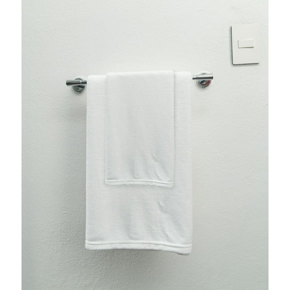 Toalla Tulum para baño TESSO HOME Blanca 86 x 150 cm