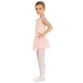 thumbnail image 6 of Arshiner Kid Girls Hollow Back Ballet Leotard with Skirt Sleeveless Dance Dresses, 6 of 9