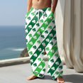 thumbnail image 2 of CHOK Pantalons Décontractés pour Hommes Mode Sp Imprimé 3D Pantalons de Jogging Grande Taille, 2 of 4