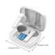 thumbnail image 4 of Cateissary 1 par de auriculares compatibles con Bluetooth Auriculares intrauditivos con cancelación de ruido Pantalla LED a prueba de sudor Auriculares Cables de audio/vídeo No.02, 4 of 6