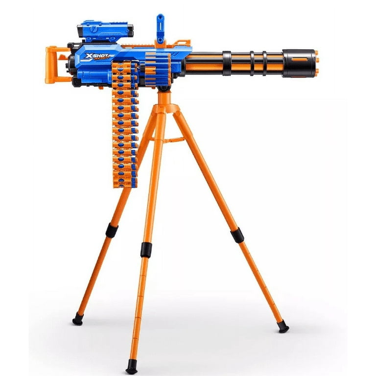 X-SHOT Insanity Motorized Rage Fire Gatlin Blaster with 40