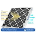 thumbnail image 5 of Nordic Pure 18x24x2 Furnace Air Filters MERV 12 Pleated Plus Carbon 3 Pack, 5 of 7