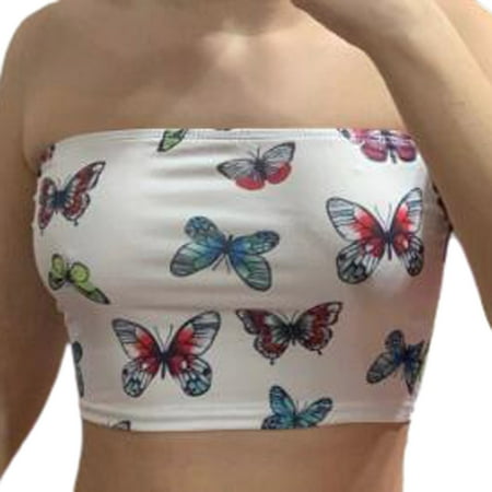 

TZNBGO Women s Elegant Yoga Tops Corset Tops Ladies Boobtube Tops Plus Size Women One-Shoulder -Wrapped Vest Short Crop Tops Sports 2040 One-Shoulder Short No Straps Sports Vest White But69529