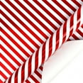 thumbnail image 3 of Triani 1Roll Christmas Red and White Stripes Design Wrapping Paper 9.84 Ft*16.92 Inch Christmas Gift Wrapping Bulletin Board Paper for Gifts Birthday Wedding Party Decorations, 3 of 7
