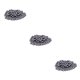 thumbnail image 4 of Bewildely 200 piezas cuentas redondas joyería encanto accesorios de bricolaje decoración colgante negro Type1 NO1, 4 of 6