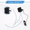 thumbnail image 4 of Unique Bargains Unité d'Envoi de Réservoir de Carburant Compatible pour Base 128i 2013 pour Base 135is 2013 No.16117163295 - Boîtier Résistant à la Corrosion et Connecteurs Scellés, 4 of 7