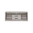 thumbnail image 3 of Modern TV Console 59" - 2 Drawer Storage, Grey Driftwood Finish, Media Center for Living Room, 3 of 4