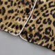 thumbnail image 5 of Conjunto de pijama de manga larga con estampado de leopardo para bebés y niños, bonito y cómodo, con top y pantalones para dormir., 5 of 6