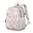 thumbnail image 2 of Pink Dog Paw Backpack for School,Cute School Bag,Schoolbag with Adjustable Shoulder Straps & Padded Back,15"x11.42"x5.5", 2 of 6