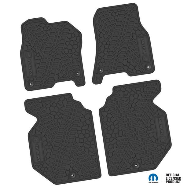 Dodge Ram Floor Mats 1922 Dodge Ram 1500 Crew Cab 4 Piece Tire Tread