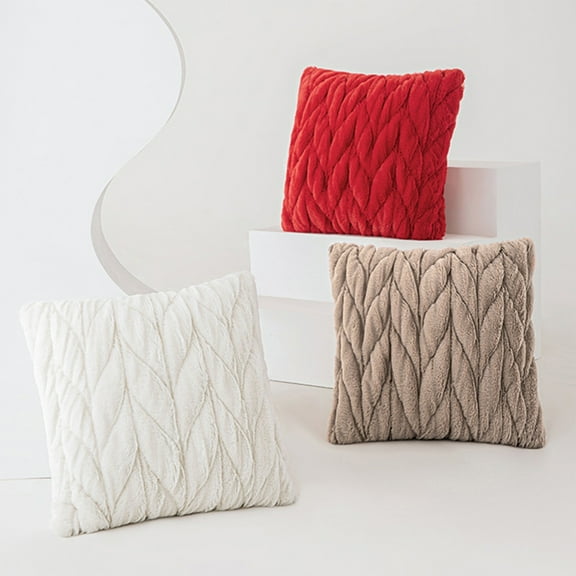 Summer Savings Clearance! Boovnll Throw Pillow Covers, Modern Stylish Soft & Cozy, Solid Color Velvet Pillow Covers 18x18" for Home, Living Room, Bedroom, Sofa, Couch, Home Decor, Pillow Covers