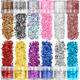 thumbnail image 2 of Lentejuelas de uñas de 12 colores Adepaton 2035478-2, 2 of 8