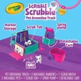 thumbnail image 2 of Crayola Scribble Scrubbie Pets Grooming Truck, Juego de jugu Crayola Crayola, 2 of 2