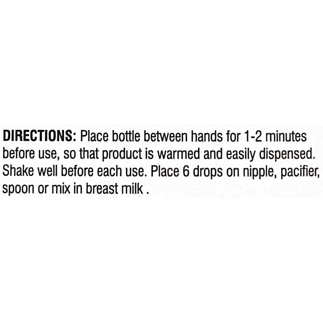 Wellements Organic Probiotic Drops, Newborn+, 0.25 fl oz (7.5 ml)