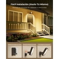 thumbnail image 3 of 10000 mAh Lampara de Pared Exterior Recargable con Control Remoto, Luz LED con Sensor de Movimiento 3 Modos y 3 CCT, Luces Exterior Inal&aacute;mbrica Impermeable Para Casas, Cercas y Patios, 3 of 9