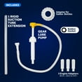 thumbnail image 3 of Five Oceans Gear Oil Pump for Standard Quart Bottles and Gallon Bottles, 8cc Per Pump Stroke - Includes 3/8-Inch, 8mm and 10mm Adapters, Fits Most Marine Boat Outboard and Sterndrives Motors - FO4770, 3 of 7