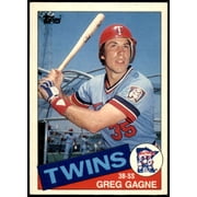 Greg Gagne XRC Rookie Card 1985 Topps Traded #36T