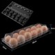 thumbnail image 5 of 48 Piezas de Cartón de Huevos de Plástico A Granel Soporte de Bandeja de Huevos de Pollo Transparente para Mercado de Negocios Granja de Pollos Pasto Familiar - 12 Rejillas, 5 of 10