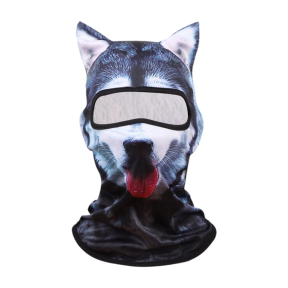 Fzaqwen Animal Balaclava Face Mask Balaclava Ski Mask for Outdoor Sports Climbing Summer Dog