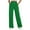 *Green, variant on ClodeEU Women's Mid Waisted Wide Leg Sweatpant With Drawstring,Elastic Waist Loose Casual Pants With Pockets Red,Womens Plus XXL