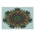 thumbnail image 2 of Mandala Cutting Board, Mandala Design Unifying Centre Eastern Sign Pattern Print Art, Decorative Tempered Glass Cutting and Serving Board, Large Size, Multicolor, by Ambesonne, 2 of 5