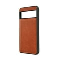 thumbnail image 5 of for Google Pixel 9 / 9 Pro PU Leather Case, Slim Shockproof TPU Silicone Bumper Camera and Screen Protective Phone Cover Classic Sythetic Leather Lightweight Case for Google Pixel 9 / 9 Pro, Brown, 5 of 9