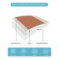 thumbnail image 4 of Full Size Quilt Bedding Set, Vintage Burnt Orange Striped Reversible Summer Quilt 3 Pieces, Farmhouse Modern Stripes Boho Lightweight Bedspreads Coverlets with 2 Pillow Shams for All Seasons, 4 of 5
