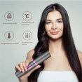thumbnail image 4 of Plancha de Pelo Inalámbrica, Plancha 2 en 1, Portátil con Batería Recargable USB-C 5000mAh, Placa de Cerámica Gris, 4 of 5