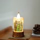 thumbnail image 3 of Ornamentos de Navidad Únicos Vela Llena de Agua Brillante de Navidad Decoración de Luz Nocturna de Linterna de Viento Pequeña Decoración de Navidad Ornamentos de Navidad Pequeños 100Ml, 3 of 6