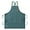 Darkgreen, variant on Chef Apron Medium-Thick Cotton Canvas,Cross Back with Multiple Pockets Adjustable Work Apron for Men and Women (Black)