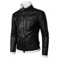thumbnail image 3 of Vedolay Jackets for Men Open Front Work Winter Jacket Coat Black,M, 3 of 4