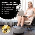thumbnail image 4 of Ottoman Foot Massager by Ottossage, Rechargeable Massaging Ottoman with Removable Lid, 4 of 4