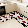 thumbnail image 5 of Kitchen Rugs Sets 3 Piece with Runner Floral Kitchen Floor Mat Carpet Farmhouse Rugs and Mats Non Skid Washable Runner Rug for Kitchen Office Sink Laundry, 5 of 12