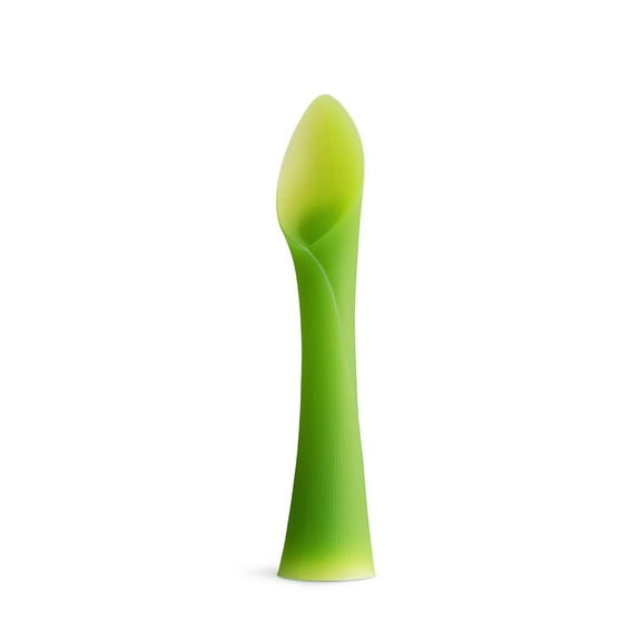 Olababy 100% BPA Free Silicone Soft-Tip Training Spoon for Baby Led Weaning 1pack for Self Feeding, Baby Led Weaning Stage One and Stage Two